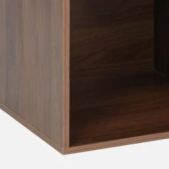 Opbergmodule houtdecor 4 vakken 70cm