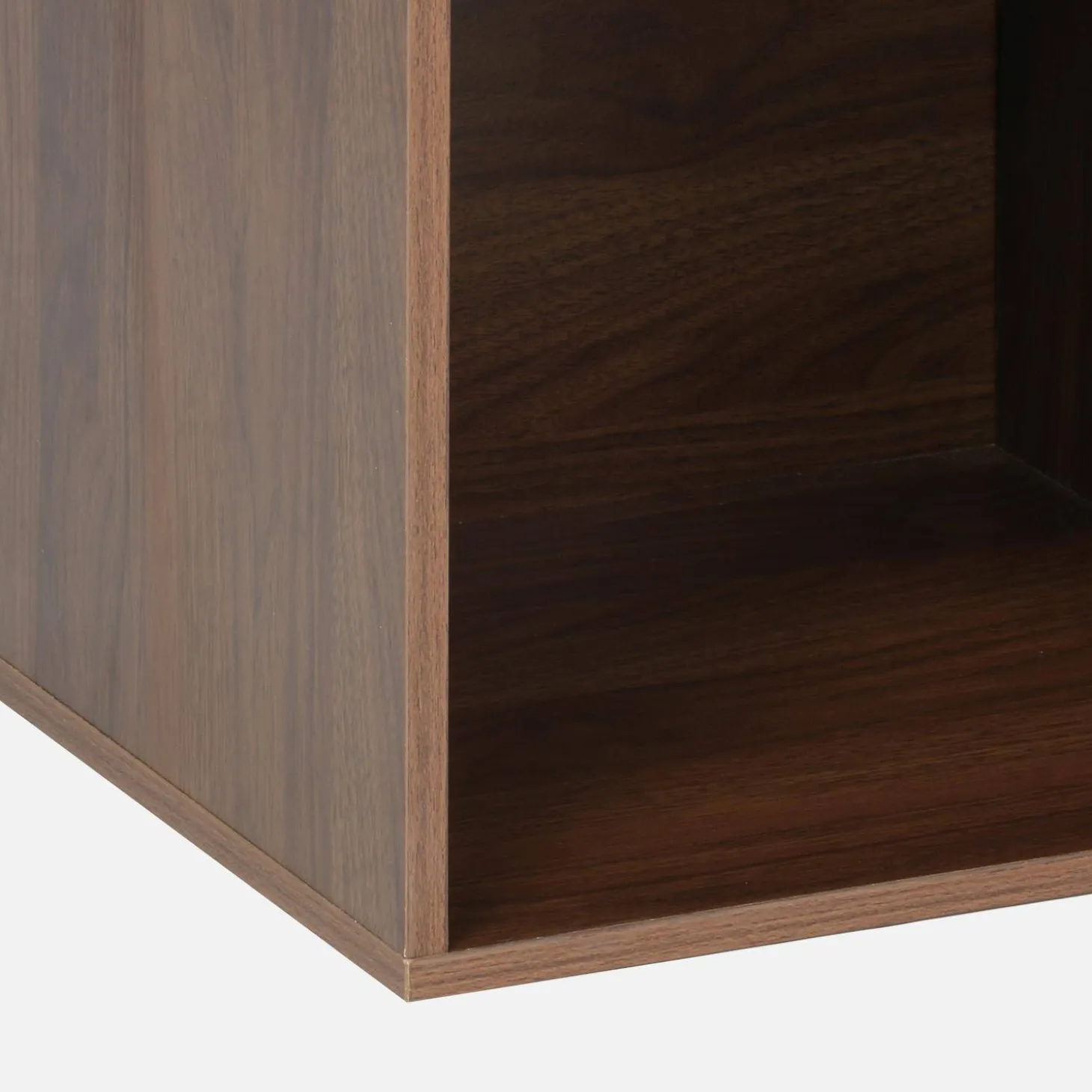 Opbergmodule houtdecor 4 vakken 70cm