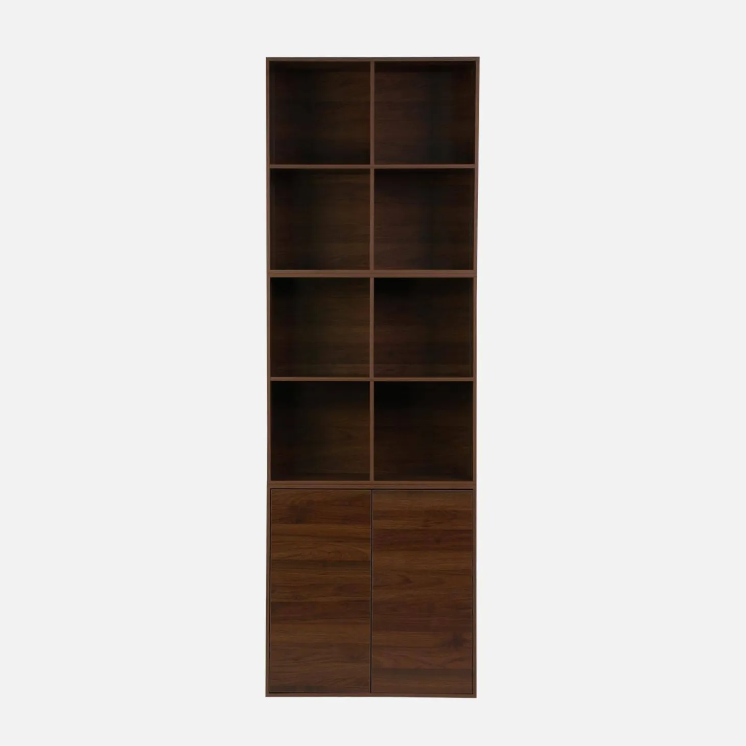 Opbergmodule houtdecor 4 vakken 70cm