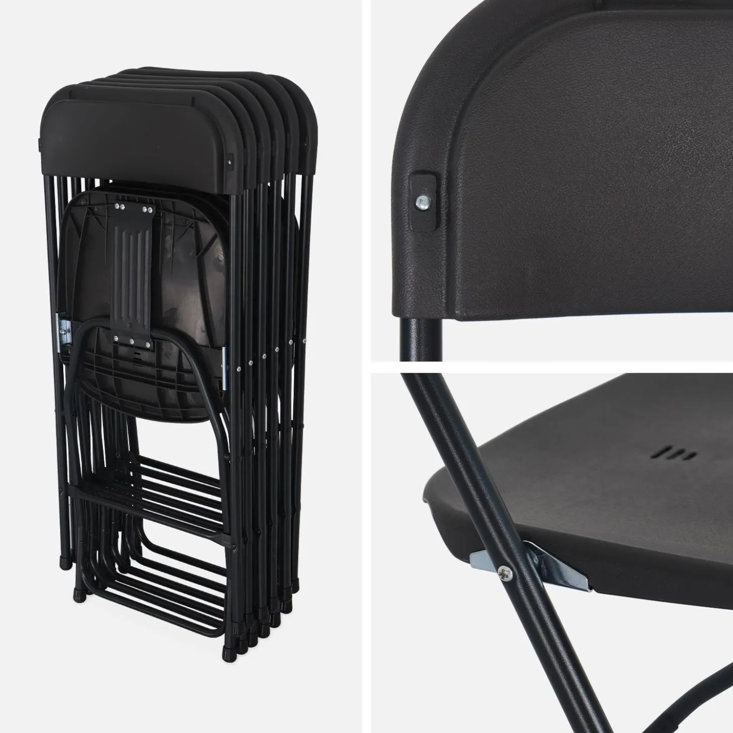 Opklapbare receptie stoel (set van 6)