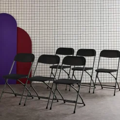 Opklapbare receptie stoel (set van 6)