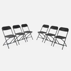 Opklapbare receptie stoel (set van 6)
