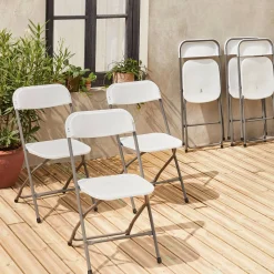 Opklapbare receptie stoel (set van 6)
