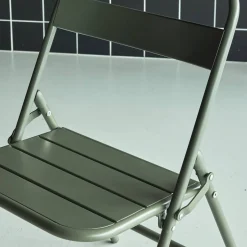 Opklapbare tuinstoelen metaal (set van 4)