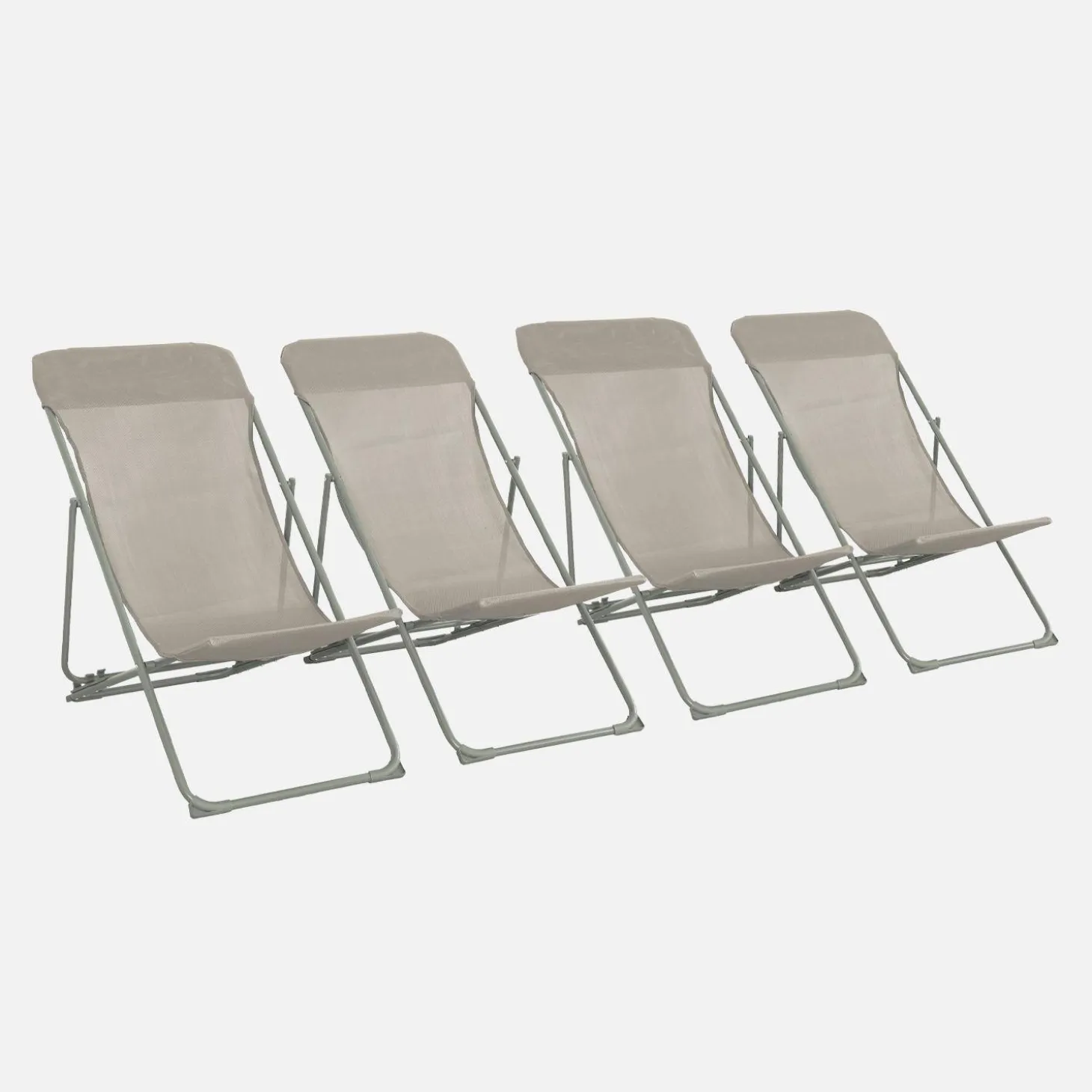 Opklapbare tuinstoel (set van 4)