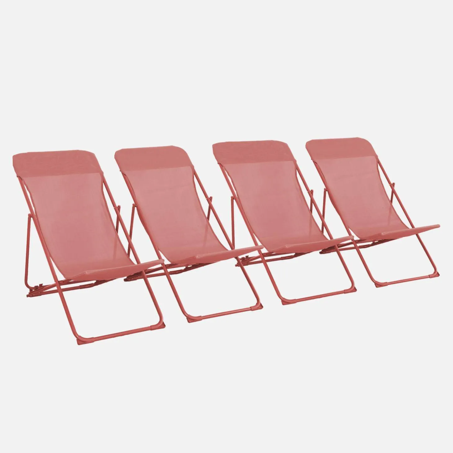 Opklapbare tuinstoel (set van 4)