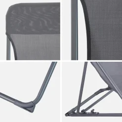 Opklapbare tuinstoel (set van 4)