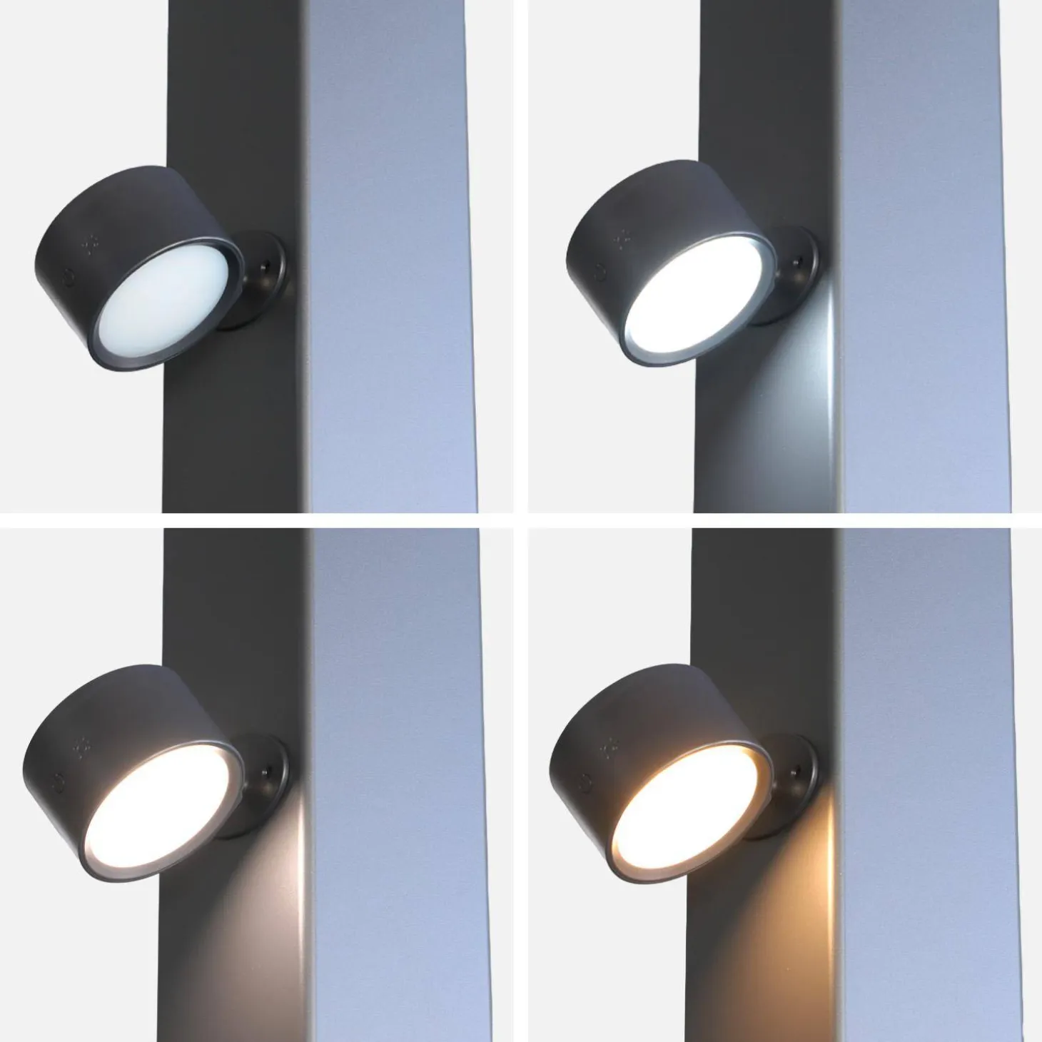 Oplaadbare lamp voor pergola (set van 2)