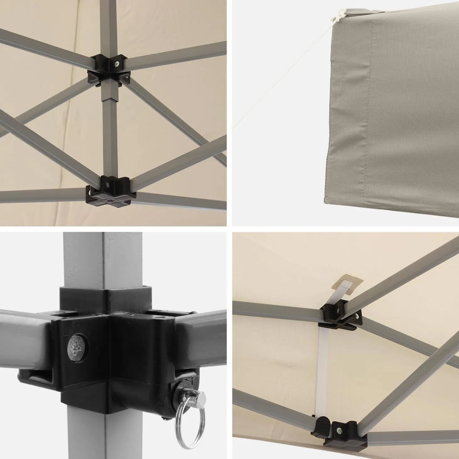 Opvouwbare partytent 3x3m - Tecto