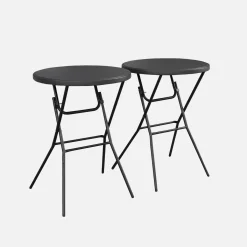 Opvouwbare staantafels (set van 2)