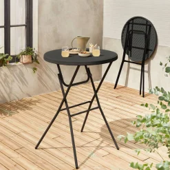 Opvouwbare staantafels (set van 2)