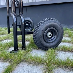 Opvouwbare steiger met twee niveaus