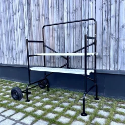 Opvouwbare steiger met twee niveaus