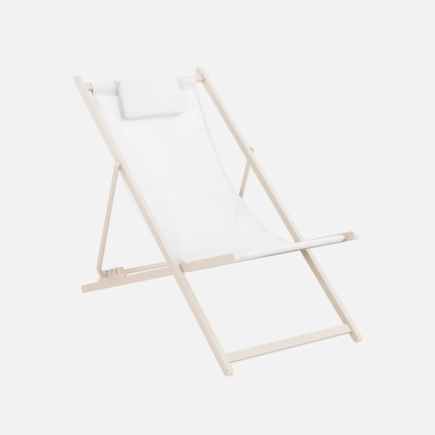 Opvouwbare tuinstoel met kussen (Set van 2)