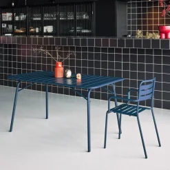 Opvouwbare tuintafel 6 plaatsen metaal
