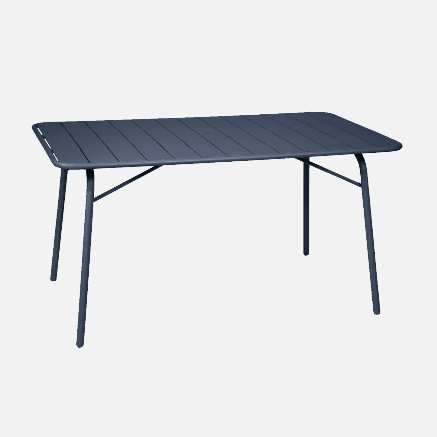 Opvouwbare tuintafel 6 plaatsen metaal