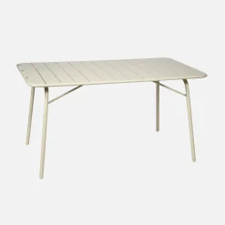 Opvouwbare tuintafel 6 plaatsen metaal