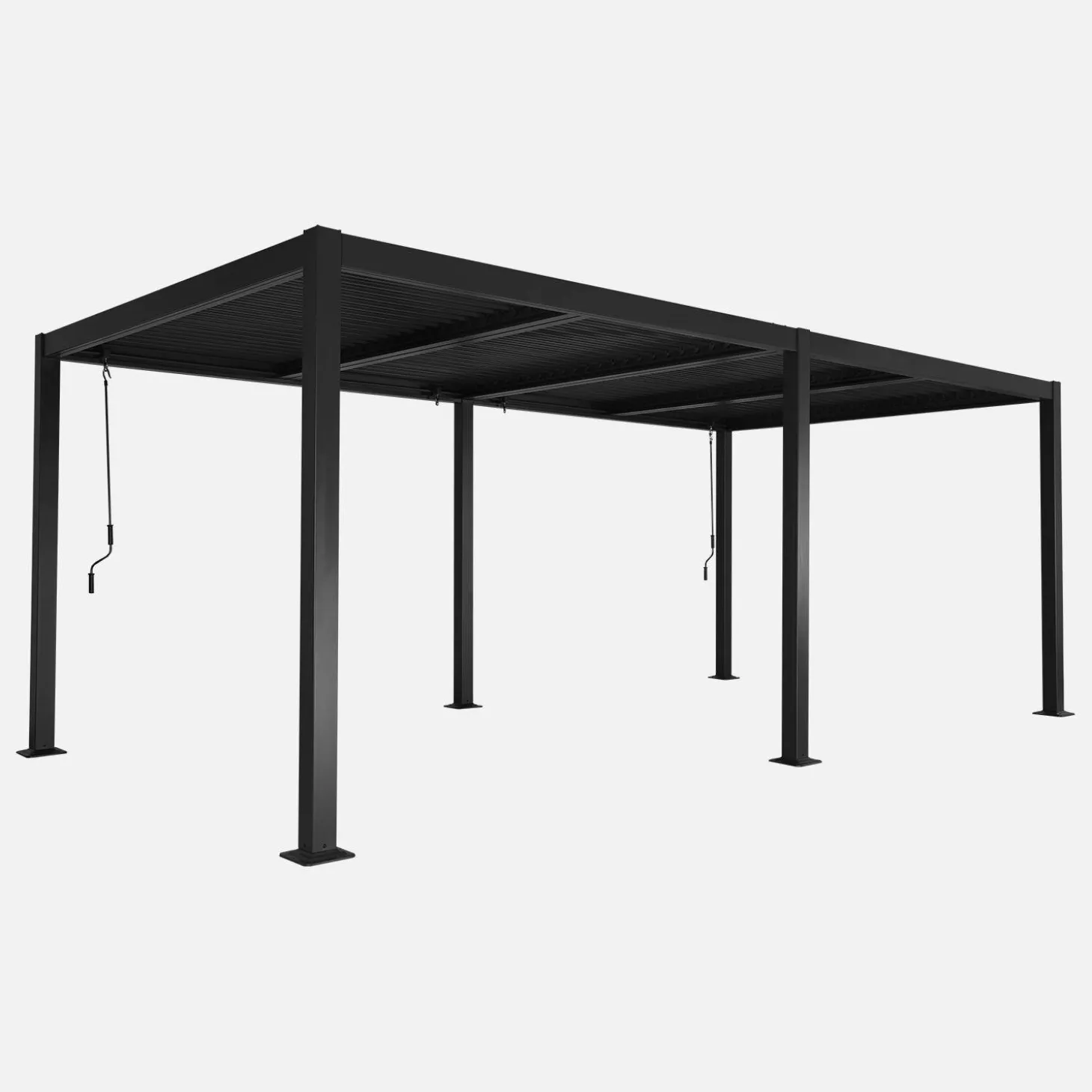 Pergola met lamellendak 6x3m verstelbare lamellen