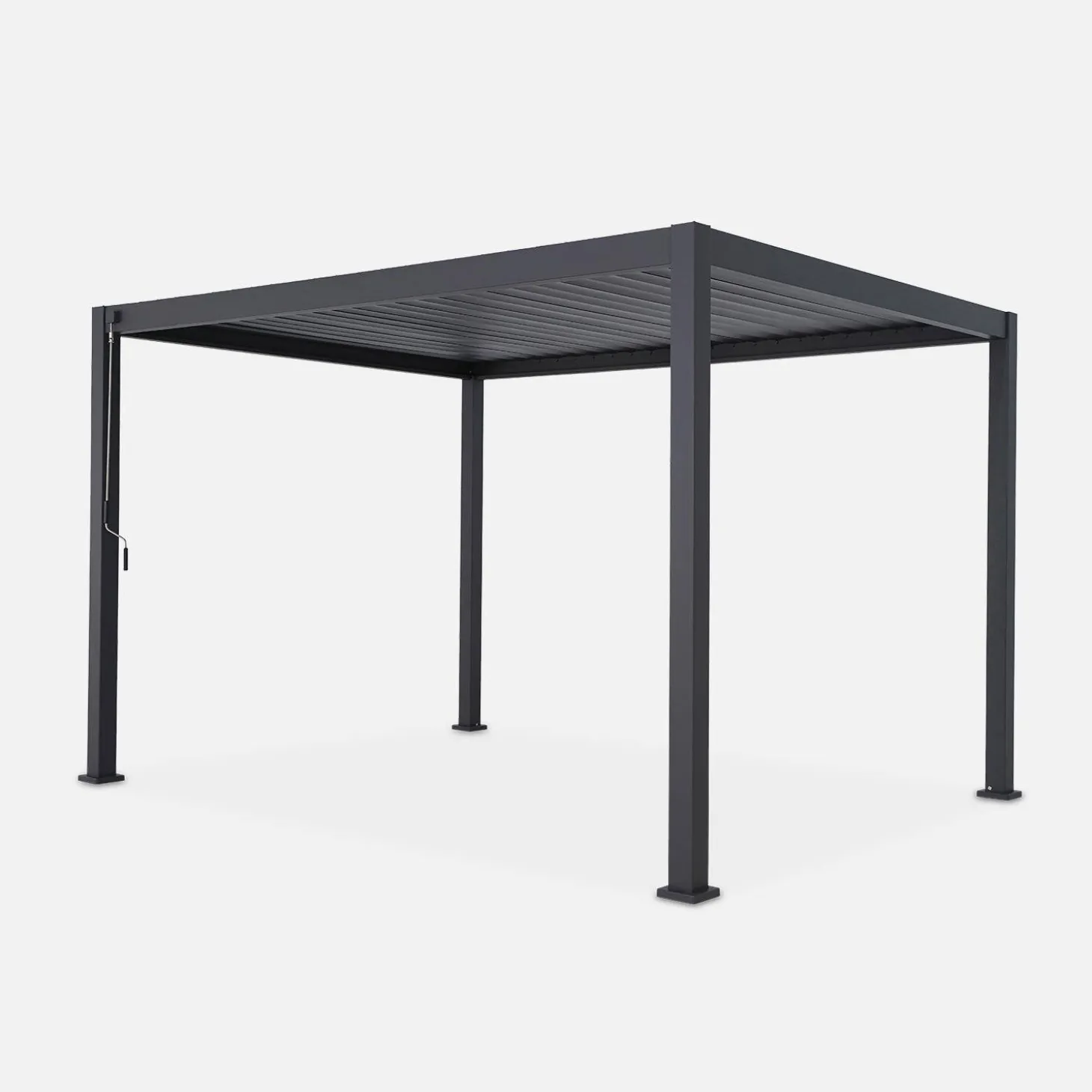 Pergola met lamellendak 4x3m verstelbare lamellen