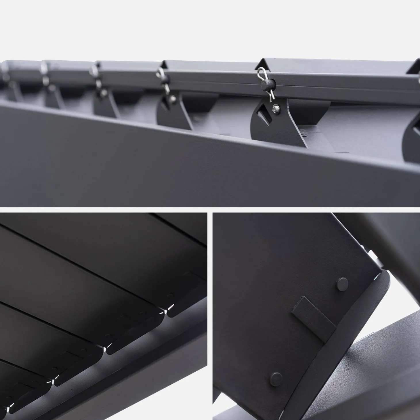 Pergola met lamellendak 4x3m verstelbare lamellen