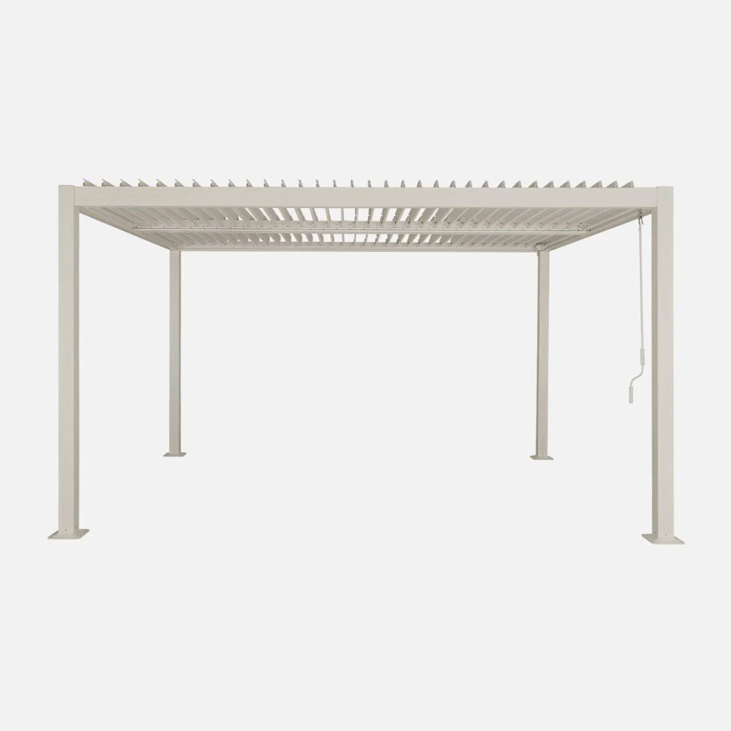 Pergola met lamellendak 4x3m verstelbare lamellen