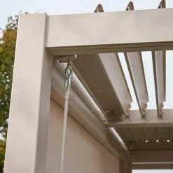 Pergola met lamellendak 4x3m verstelbare lamellen