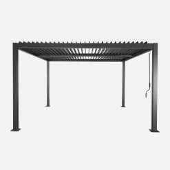 Pergola met lamellendak 3,6x3,6m verstelbare lamellen
