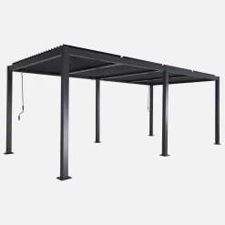 Pergola met lamellendak 6x3m verstelbare lamellen