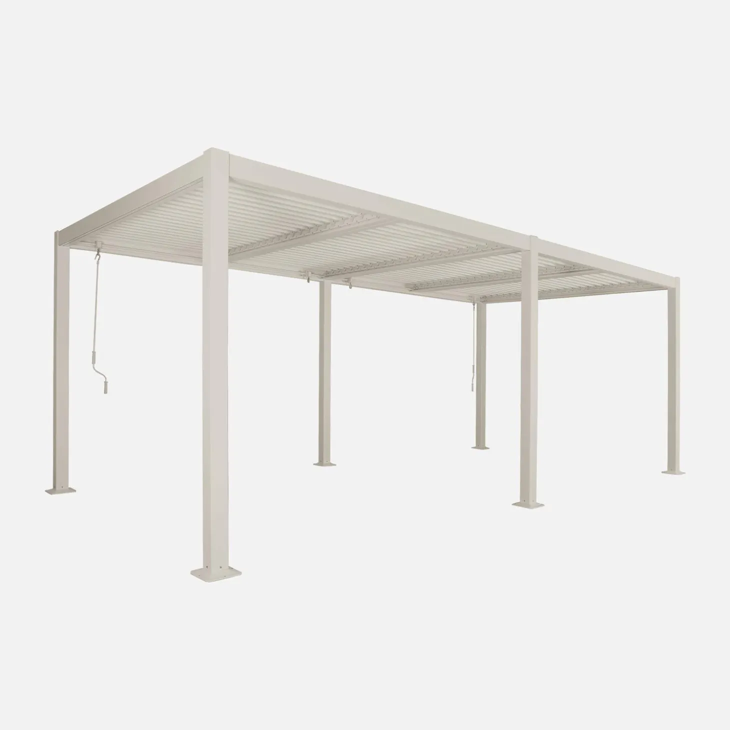 Pergola met lamellendak 6x3m verstelbare lamellen