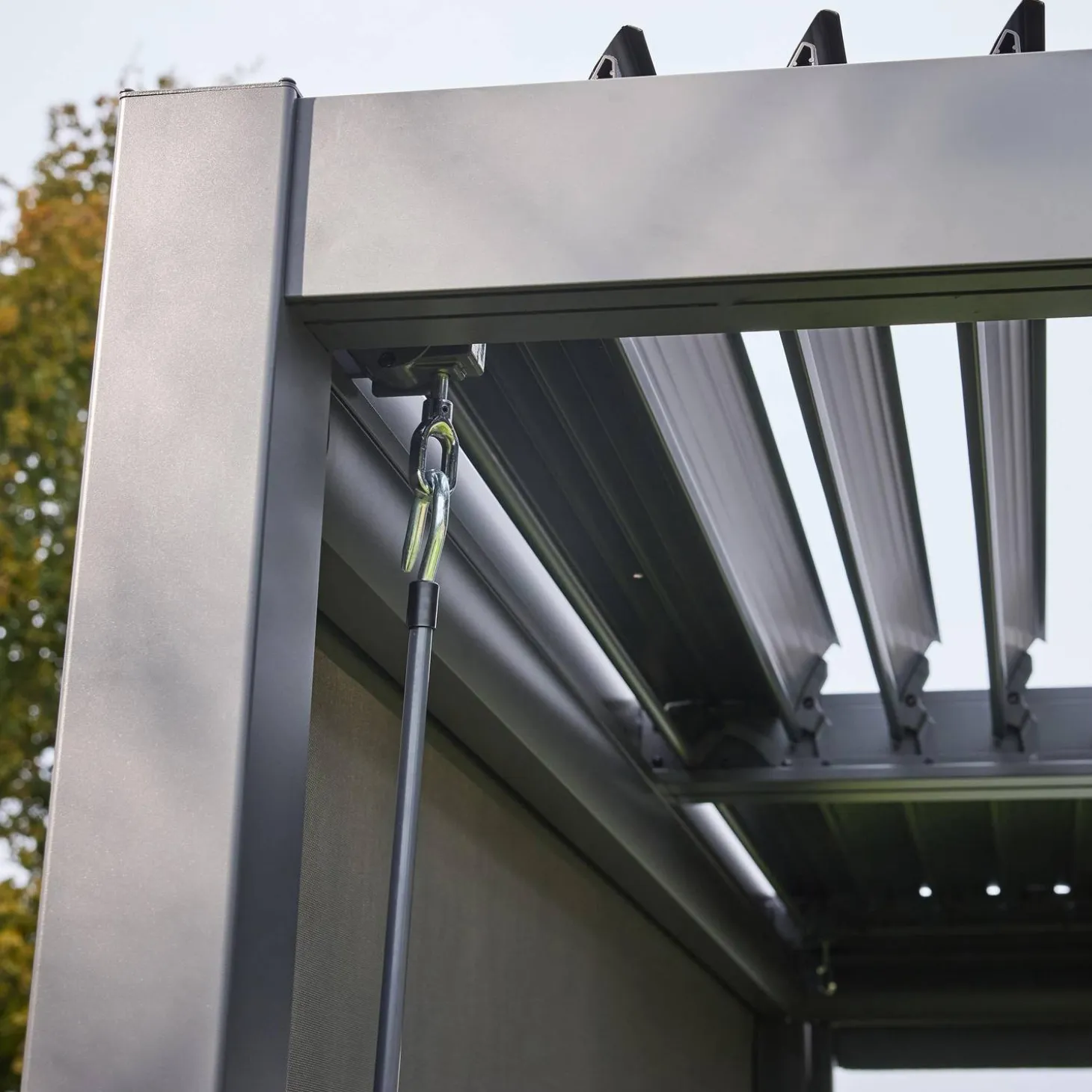 Pergola met lamellendak 4x3m verstelbare lamellen