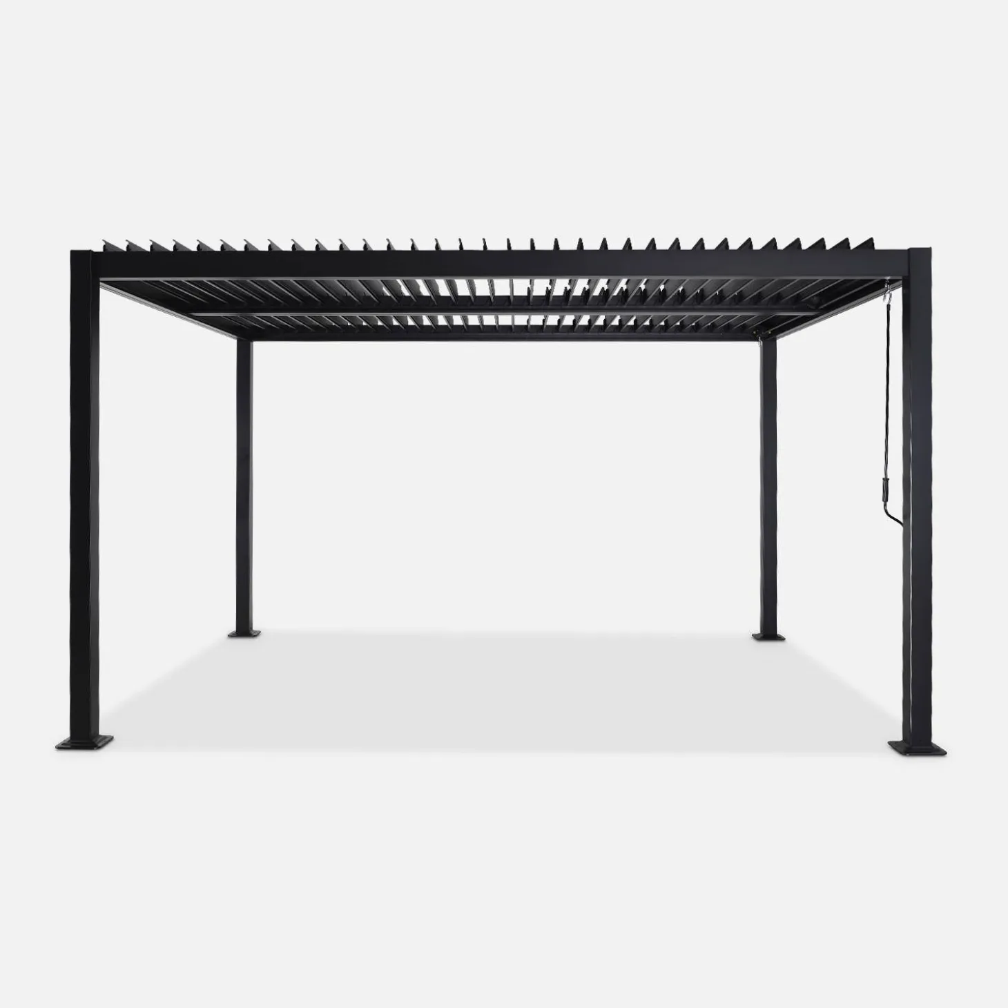 Pergola met lamellendak 4x3m verstelbare lamellen