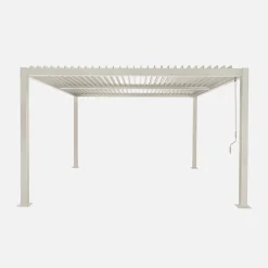 Pergola met lamellendak 3,6x3,6m verstelbare lamellen