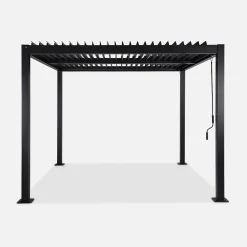 Pergola met lamellendak 3x3m verstelbare lamellen