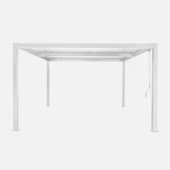 Pergola met lamellendak 3,6x3,6m verstelbare lamellen