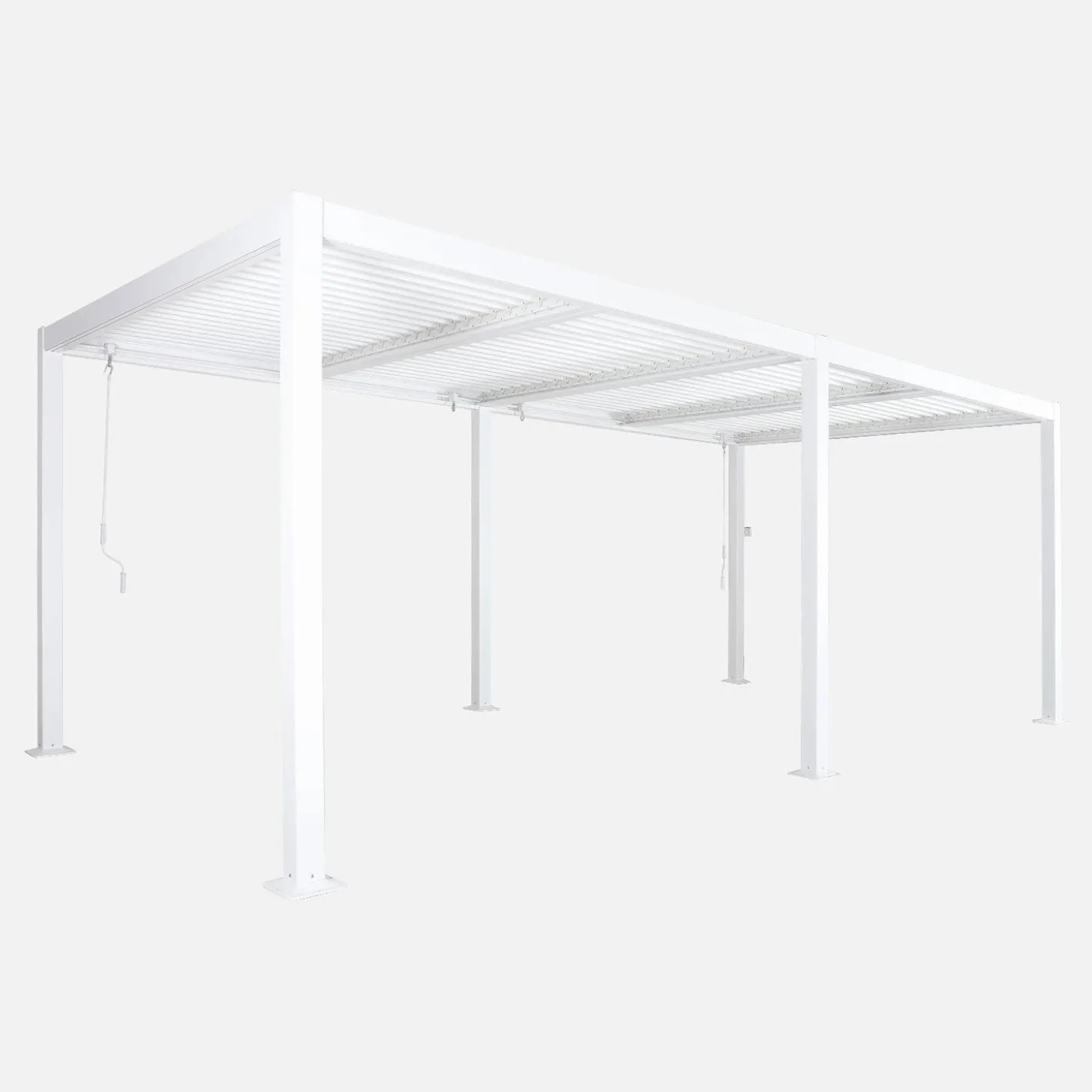 Pergola met lamellendak 6x3m verstelbare lamellen