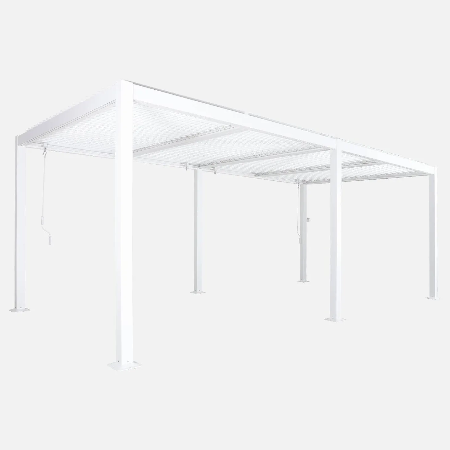 Pergola met lamellendak 6x3m verstelbare lamellen
