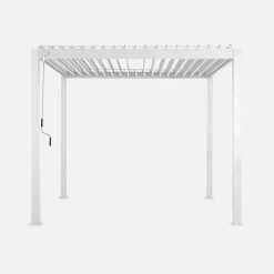 Pergola met lamellendak 3x3m V2 verstelbare lamellen