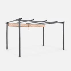 Pergola van aluminium 3x4m