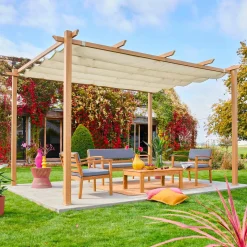 Pergola van aluminium 3x4m