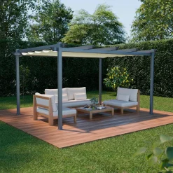 Pergola van aluminium 3x4m