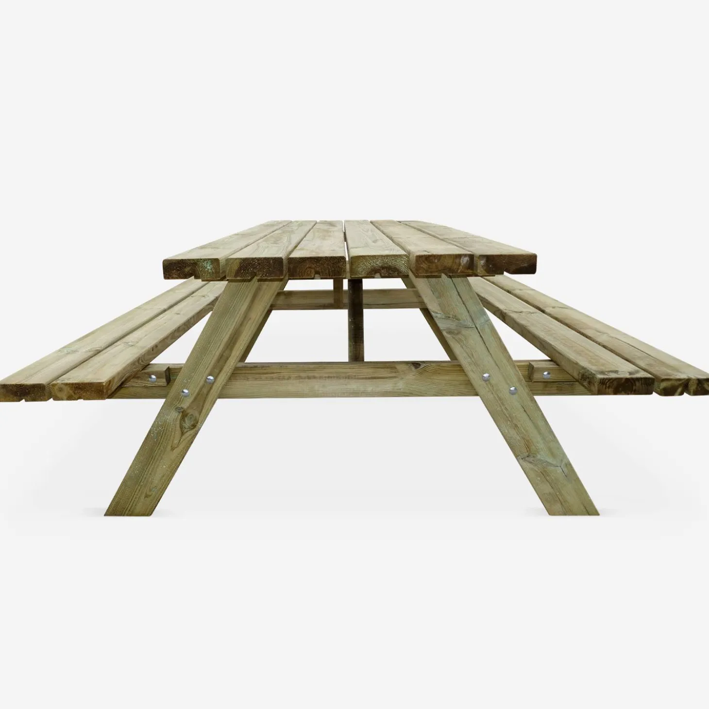 Picknicktafel met 2 zitkanten voor 6 personen