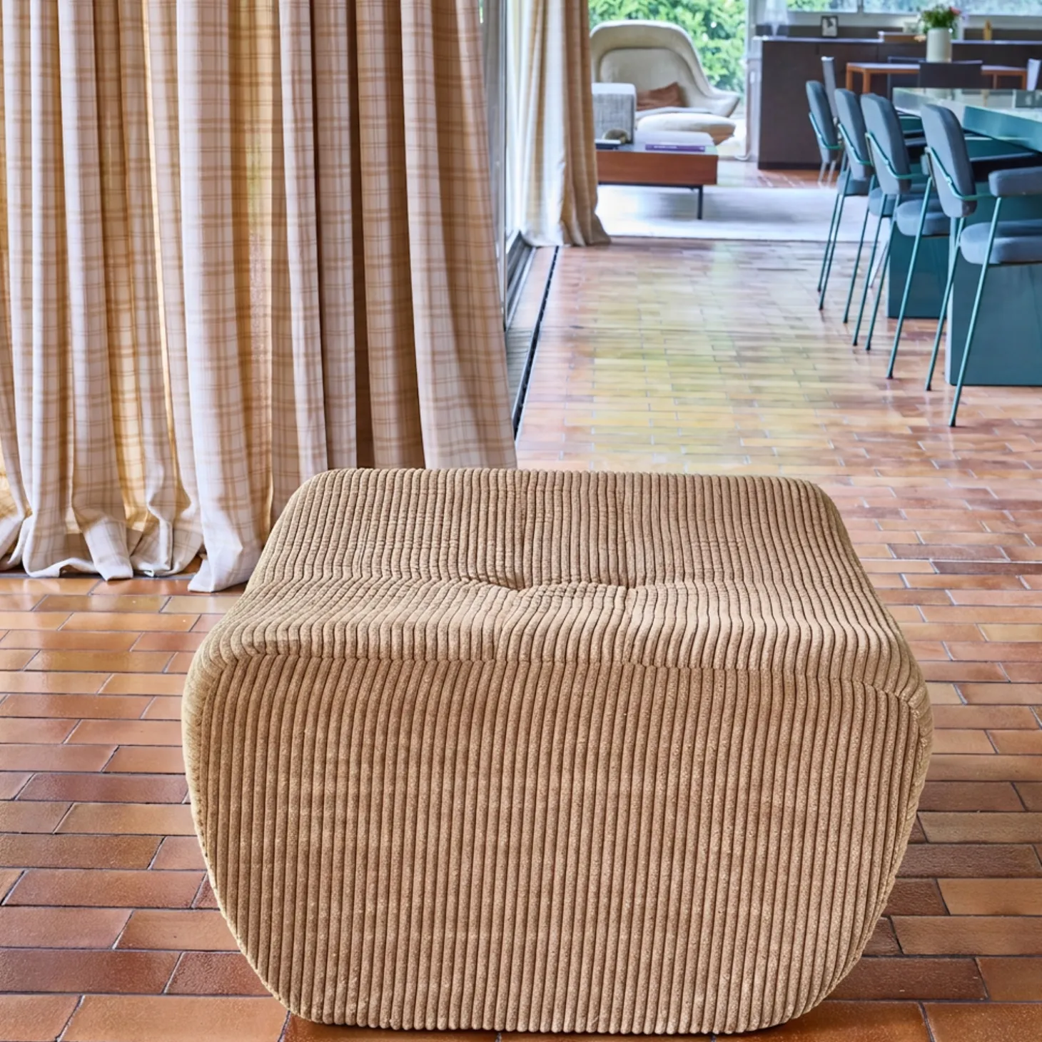 Poef, voetenbankje voor Sokol fauteuil corduroy