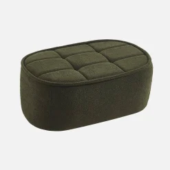 Poef, voetenbank voor Boni fauteuil bouclé stof 1 zitplaats