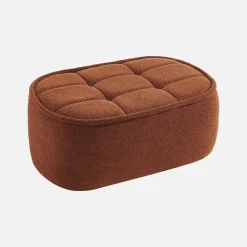 Poef, voetenbank voor Boni fauteuil bouclé stof 1 zitplaats