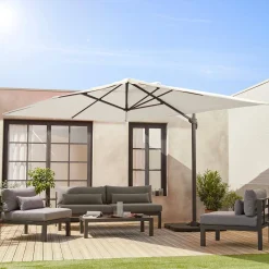 Rechthoekige parasol 3x4m