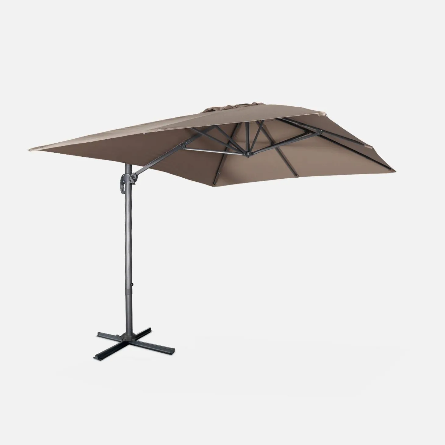 Rechthoekige parasol 3x4m
