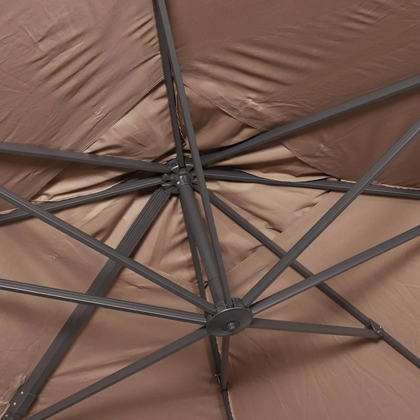 Rechthoekige parasol 3x4m