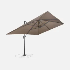 Rechthoekige parasol 3x4m