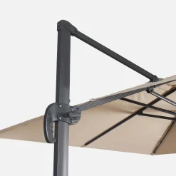 Rechthoekige parasol 3x4m