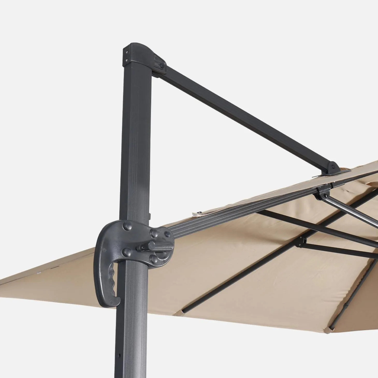 Rechthoekige parasol 3x4m